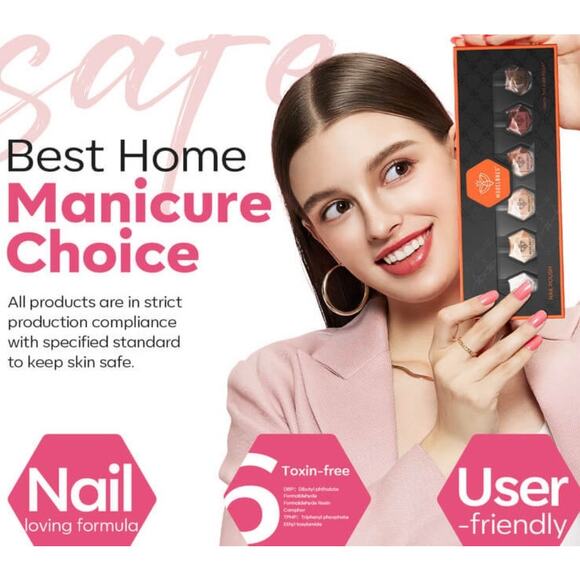 NEW MODELONES NAIL POLISH SET OF 6 COLORS each 5ml-0.169 FlOz - Picture 3 of 8